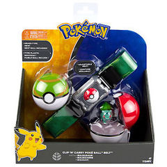 TOMY Pokemon - Clip 'N' Carry Poké Ball Belt Bulbasaur